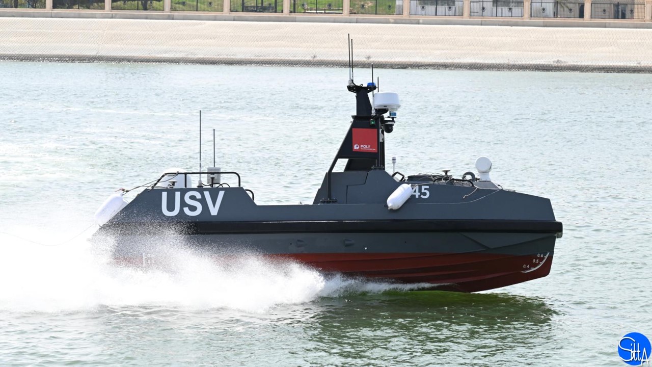 A45 Chinese Autonomous Surface Vehicle (ASV) (A)